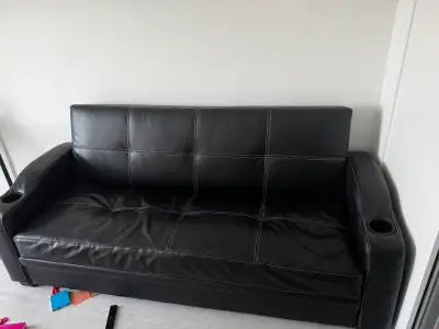Leather sofa, View more