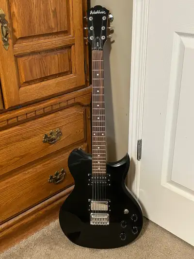 In pretty good shape, I just don’t use it anymore so I’d like to sell it. Strings would most likely...