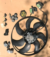 Cruze radiator fan and sensors relays cap 2008-2015