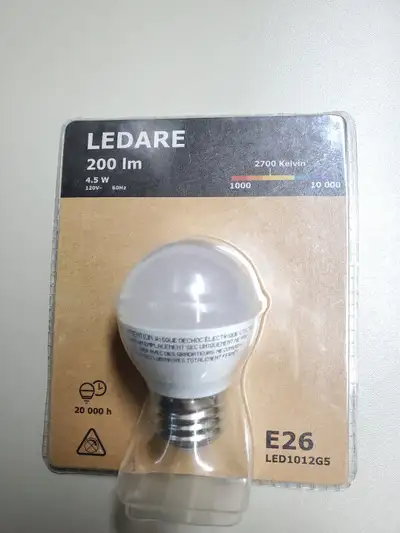 Ikea - Ledare E26 LED Light Bulb (NEW), View more