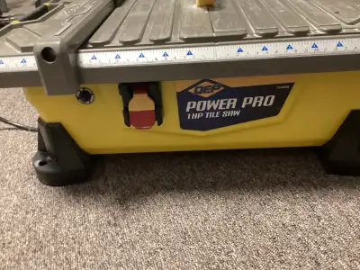 QEP Power Pro 1HP wet tile saw, View more