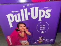Pull ups girls filles 2-3T 104 count 