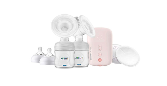 Philips Avent Double Electric Breast Pump in Feeding & High Chairs in Calgary