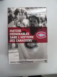 CARTE DE HOCKEY CANADIENS DE MONTREAL 10 DVD COLLECTION COMPLETE