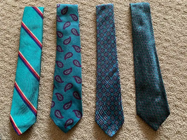 Men's Ties - Green in Men's in St. Albert - Image 2