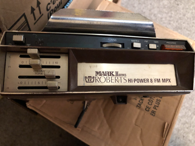 Great add to classic car, comes with 8 tracks, rock , country