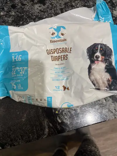 XL dog diapers , View more