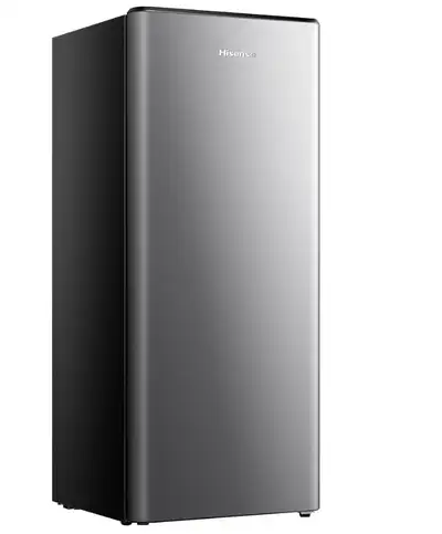 New in Box Hisense 6.3cu ft Compact Refrigerator Stainless Steel, View more