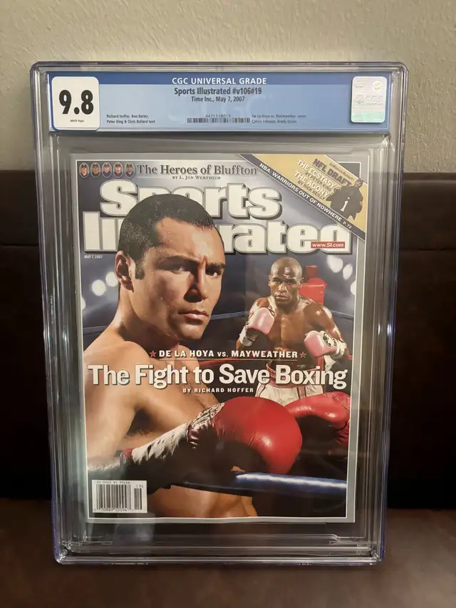 Sports Illustrated Magazine 1st  Floyd Mayweather CGC 9.8 Pop 3 in Magazines in City of Toronto - Image 2
