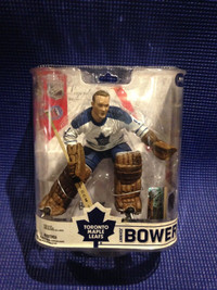 Mcfarlane NHL Toronto Maple Leafs Johnny Bower Hockey Figure 