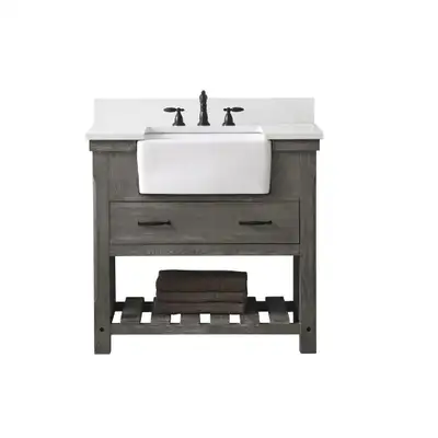 BRAND NEW Farmhouse style 36” single vanity, View more
