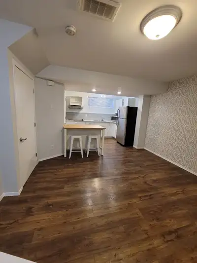 This newly refreshed, beautiful, bright 750 sqft one bedroom basement suite in Cranston is convenien...