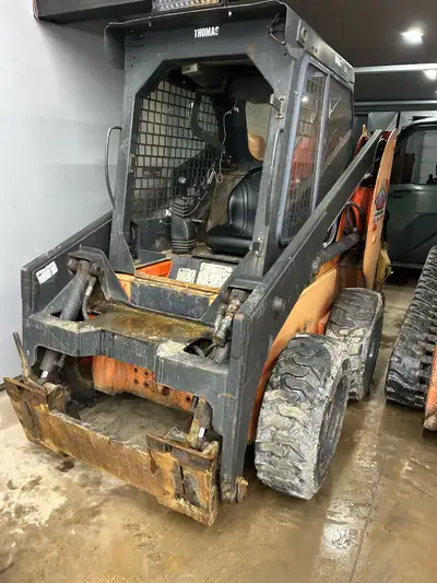 2006 Thomas 175 high lift skid steer and high flow to run all attachments. Machine has joy stick con...