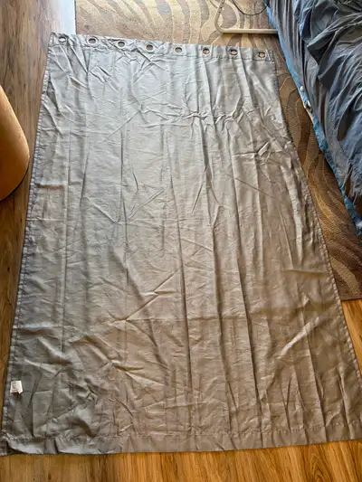 4 curtains All same color Non smoking home No pets 53”x 7ft hang