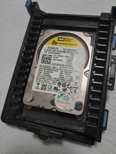 WD VelociRaptor 160GB in Enclosure WD1600HLFS 2.5 10,000 RPM, View more