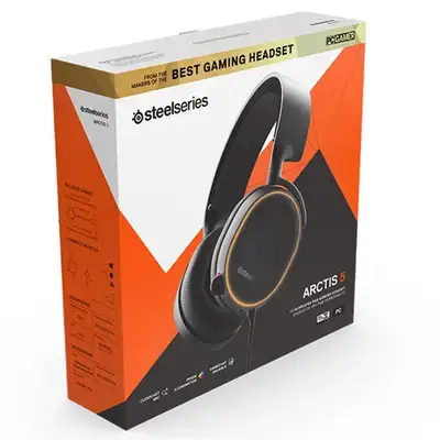 SteelSeries Arctis 5 gaming headset- NEW IN BOX, View more