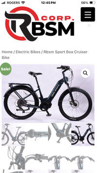 Electric Bike sports Cruiser- new in box