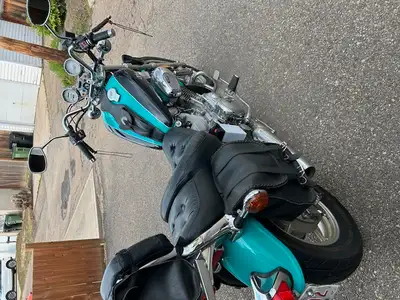 1995 1100 Virago very nice shape comes with windshield and luggage bag. $3,000. obo