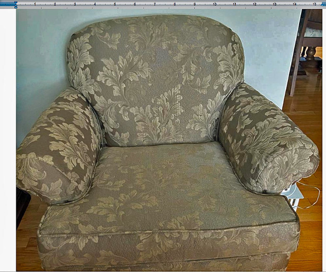 Sofa and arm chair in Couches & Futons in Moncton - Image 2