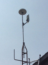 TV ANTENNA and 30 foot tower