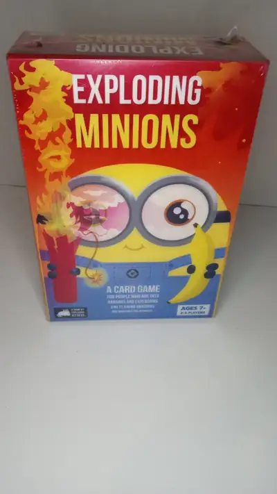 Exploding Minions card game., View more