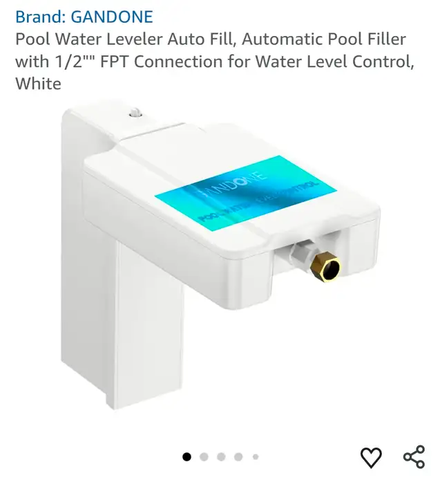 Pool Water Leveler Auto Fill, Automatic Pool Filler with 1/2"" F in Hot Tubs & Pools in Kitchener / Waterloo - Image 2