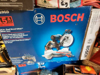 Bosch 10inch duel bevel glide mitre saw