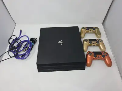 PS4 Pro 1TB console, View more