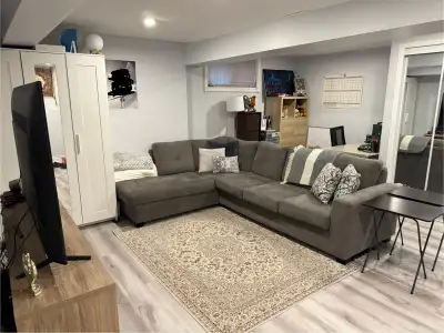 1 bedroom 1 bathroom basement apt.