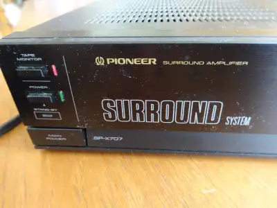 Pioneer Surround Amplifier Model SP-X707 for sale AS IS, View more