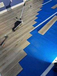 Flooring installation 