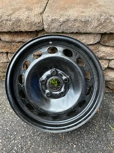 1 jante en acier noir, roue de rechange X99127N 16x61/2 5-112!neuf