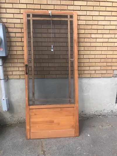 porte moustiquaire usagée 33 1/2 x 80 1/2 pouces , View more