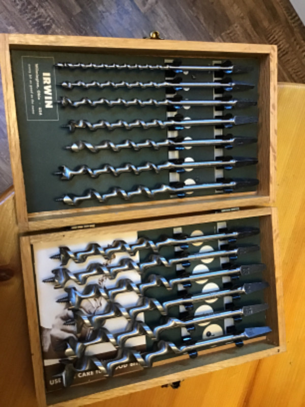 Irwin auger bits in Hand Tools in Parksville / Qualicum Beach