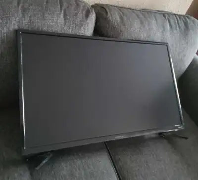 Insignia 32-inch 720p Smart Roku TV. With remote.