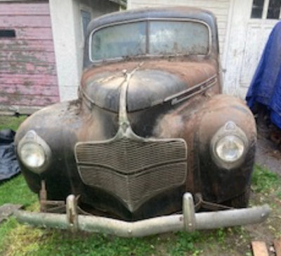 This 1940 Sedan Project Car is looking for a restorer, who can bring this vehicle back to it's origi...