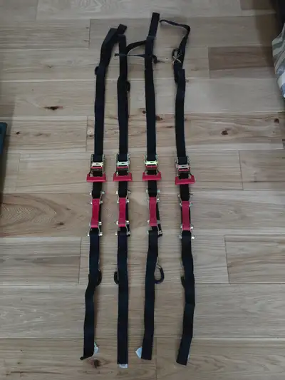 Ratchet Straps for ATV, Snowmobile, Motorcycle, View more