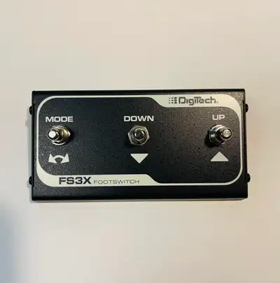 Digitech FS3X Footswitch, View more