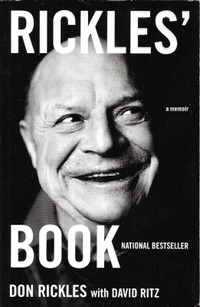 RICKLES’ BOOK: A Memoir by Don Rickles & David Ritz - 2007 1st
