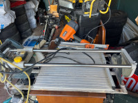 Tile saw frame gun saw stand air compressor