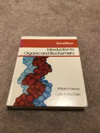 Introduction to organic and biochemistry