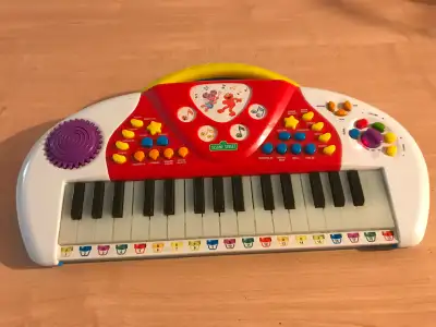 Sesame Street Elmo Workshop Musical Keyboard Piano, View more