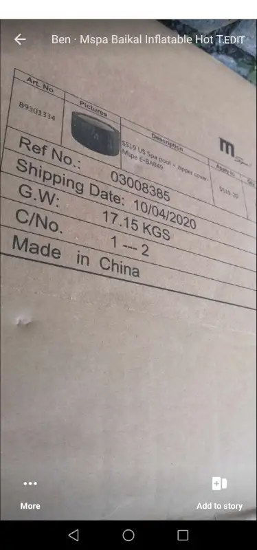 *RARE* MSPA Elite Baikal Inflatable Hot Tub with Built-in Jets in Hot Tubs & Pools in Ottawa - Image 6