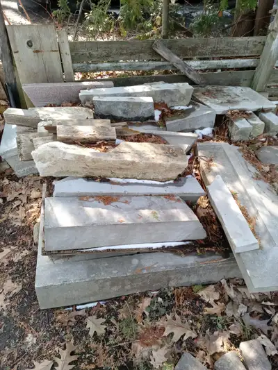 Various stones and bricks, View more