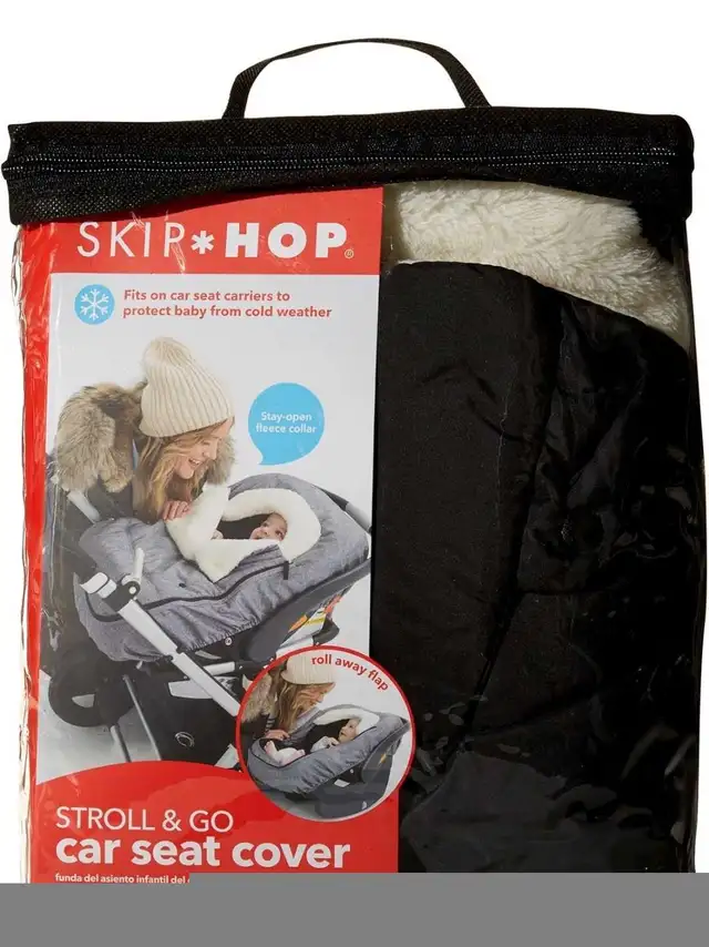 Skip Hop Winter Car Seat Cover in Strollers, Carriers & Car Seats in Calgary - Image 4