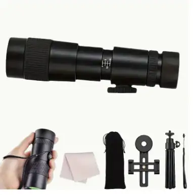 Compact 9x Monocular Camera Lens Kit for Smartphones in Cameras & Camcorders in Pembroke - Image 4