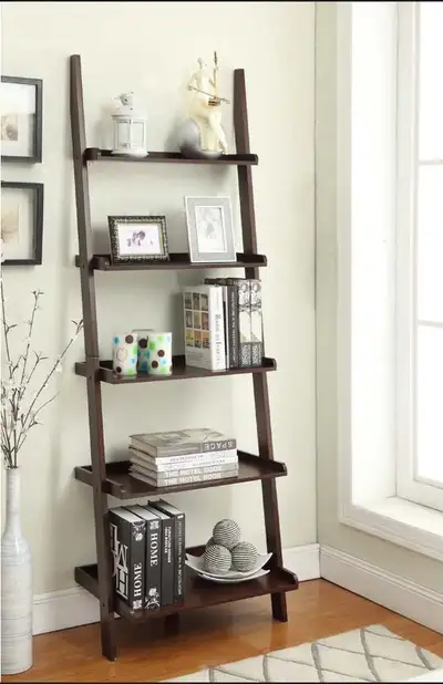 Stylish 5-tier Wooden Ladder Shelves for Sale, View more