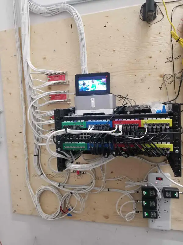 commercial network cabling/security camera/access point/ubiquiti64750347574401124