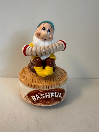 Schmid Walt Disney Snow White "Bashful" Music Box, View more