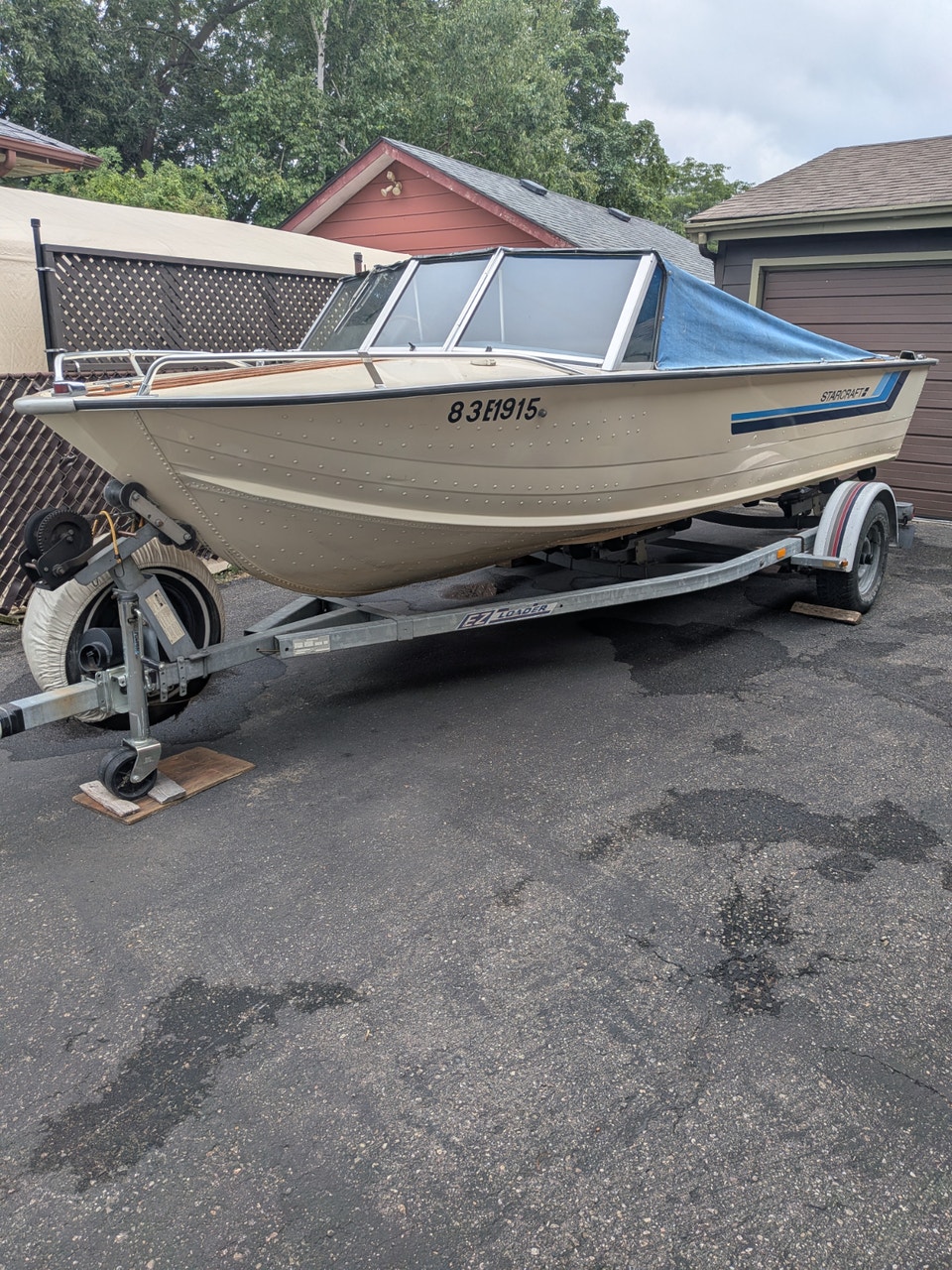 1984 18' STARCRAFT ALUMINIUM BOAT&TRAILER | Powerboats & Motorboats ...